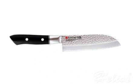 Kasumi Nóż Santoku, mały kuty VG10 HM dł. 13 cm młotkowany (K-74013) - zdjęcie główne