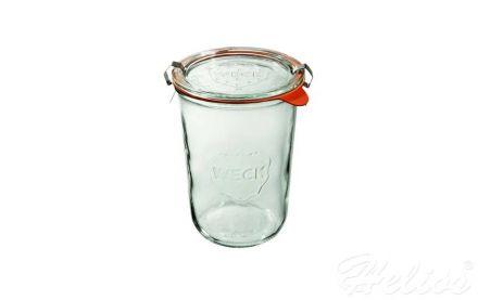 Słoiki z pokrywką, uszczelką i 2 zapinkami / 850 ml - WECK Mold (WE-743-100PUZ) - zdjęcie główne