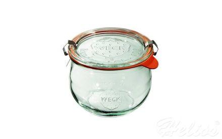 Słoiki z pokrywką, uszczelką i 2 zapinkami / 580 ml - WECK Tulip (WE-744-100PUZ) - zdjęcie główne