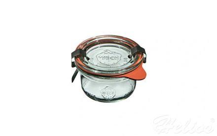 Słoiki z pokrywką, uszczelką i 2 zapinkami / 50 ml - WECK Mini-Sturz (WE-755-60PUZ) - zdjęcie główne