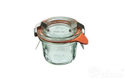 Słoiki z pokrywką, uszczelką i 2 zapinkami / 35 ml - WECK Mini-Sturz (WE-756-40PUZ) - zdjęcie główne