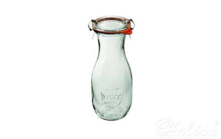 Butelka z pokrywką, uszczelką i 2 zapinkami / 530 ml - WECK Saftflasche (WE-764-60PUZ) - zdjęcie główne