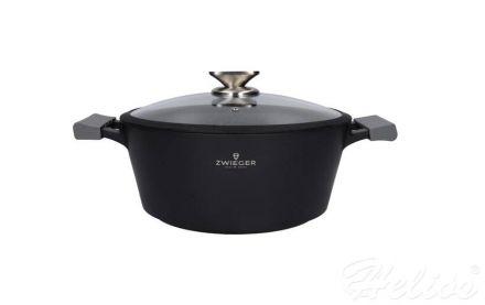 Garnek z pokrywką 28 cm - WHITE STONE - zdjęcie główne