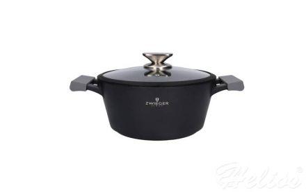 Garnek z pokrywką 20 cm - WHITE STONE - zdjęcie główne