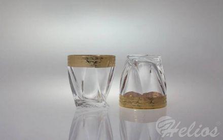 Szklanki kryształowe do whisky 340 ml - QUADRO RICH GOLD (949193) - zdjęcie główne