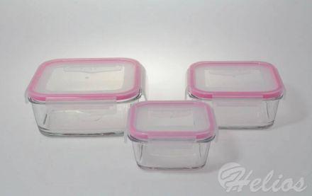 Zestaw pojemników szklanych / 3 szt. - FRESCO - zdjęcie główne