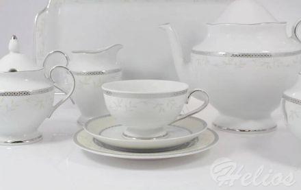 Zestaw do herbaty dla 6 osób / 23 części - B601 ASTRA Marzenie platynowe - zdjęcie główne