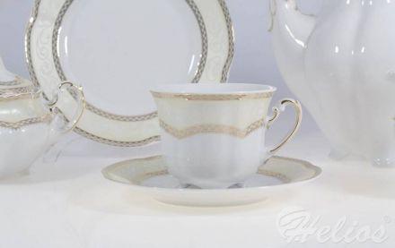 Zestaw kawowy dla 6 os./ 18 części - E363 BOLERO Vienna złota - zdjęcie główne