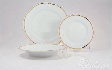 Zestaw talerzy dla 6 os. /18 części - E337 BOLERO Pas Złota - zdjęcie główne