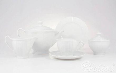 Zestaw do herbaty dla 6 os./ 21 części - OKTAWA 0001 Biała - zdjęcie główne