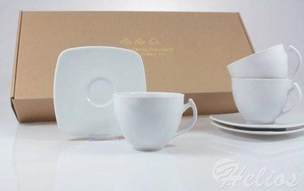 Zestaw filiżanek dla 6 osób /12 części- C000 Akcent Niedekorowany - zdjęcie główne