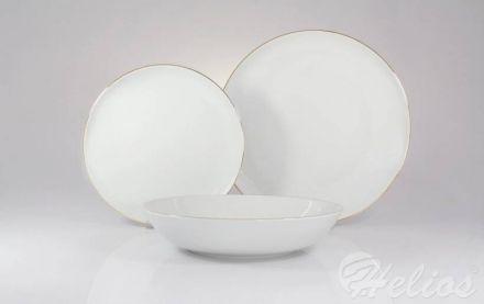 Zestaw talerzy dla 6 os. / 18 części - B326 CITY Złote - zdjęcie główne