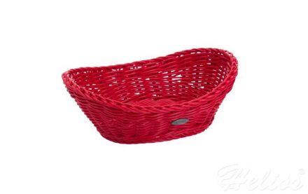 Kosz owalny do pieczywa 23,5 cm - Rubinowy (02096179101) - zdjęcie główne