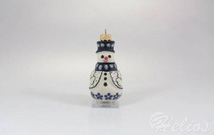 166A / Ozdoba choinkowa 10 cm - GU-2019 Bałwanek - zdjęcie główne