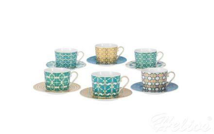 Zestaw do kawy dla 6 osób / 12 części - GX07 Jenny Verde - zdjęcie główne