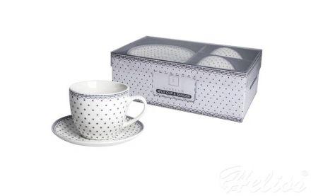 Filiżanki 250 ml ze spodkiem 2 szt. / CR2-105 - zdjęcie główne