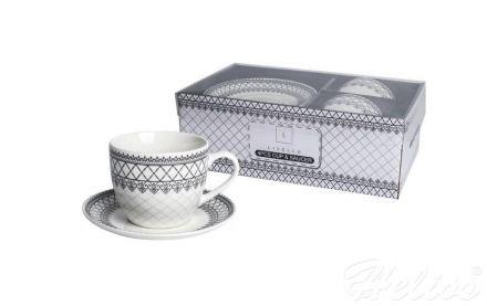 Filiżanki 250 ml ze spodkiem 2 szt. / CR2-106 - zdjęcie główne