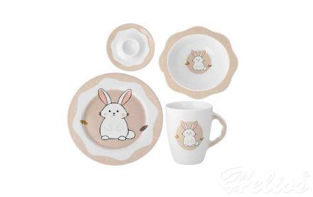 Zestaw naczyń dla dzieci - CALINECZKA / W046 Zajączek - zdjęcie główne