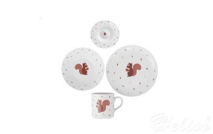 Zestaw naczyń dla dzieci - W050 Wiewiórka - zdjęcie główne