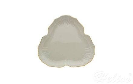 Patera trójkątna 27 cm - Bernadotte Ivory Gold (054001) - zdjęcie główne