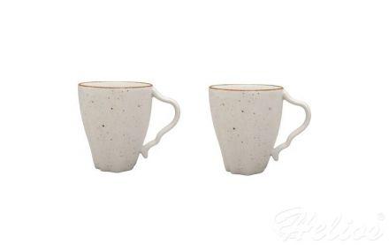 Zestaw kubków 350 ml / 2 szt. - 6833 STONE AGE / Beżowy - zdjęcie główne