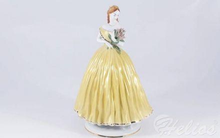 Figurka porcelanowa - MARKIZA w żółtej sukni (0060) - zdjęcie główne