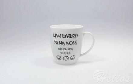 Kubek 380 ml - 6606 Silna wola (Filip) - zdjęcie główne