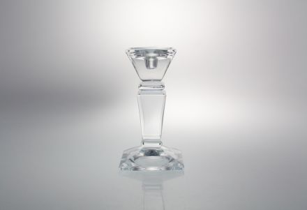 Świecznik kryształowy 20,5 cm - EMPERY (000522) - zdjęcie główne