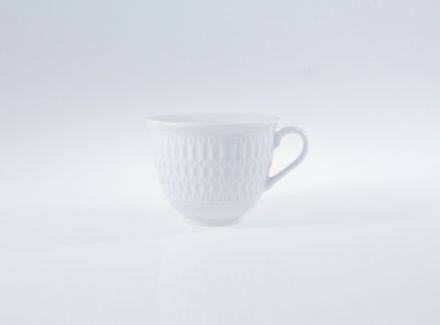 Filiżanka 0,25 l - Sofia Niedekorowana + Talerz deserowy 21 cm - Sofia Niedekorowana + Spodek 15,7 cm - Sofia Niedekorowana - zdjęcie główne