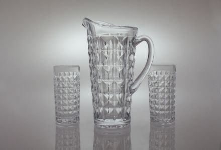 Komplet kryształowy do wody - DIAMOND (410924698) - zdjęcie główne