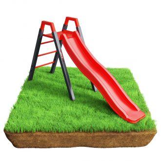 Zjeżdżalnia ogrodowa modułowy metalowy plac zabaw dla dzieci KSOZ013S - zdjęcie główne