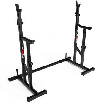 Stojaki treningowe pod sztangę ławkę do ćwiczeń z asekuracją KSSL070/2 - zdjęcie główne