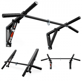 DRĄŻEK TRENINGOWY DO ĆWICZEŃ PODCIAGANIA ŚCIENNY KSSL124 SKŁADANY - zdjęcie główne