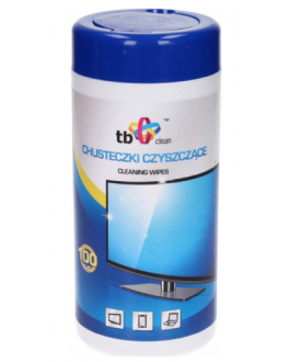 Chusteczki czyszczące do ekranów TB Clean TFT/LCD/LED 100 szt. - zdjęcie główne