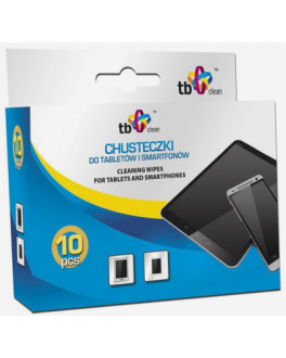 Chusteczni do tabletów i smartphonów TB Clean 10 szt. - zdjęcie główne