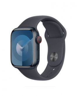 Apple Watch S9 45mm aluminium + Cellular w kolorze północy z paskiem sportowym w kolorze północy - S/M - zdjęcie główne