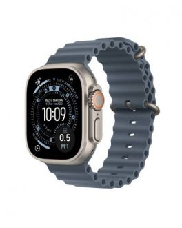 Apple Watch Ultra 3 tytan z paskiem Ocean w kolorze marynarskiego granatu - zdjęcie główne
