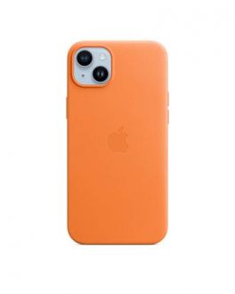 Etui do iPhone 14 Plus Apple Leather Case - pomarańczowy - zdjęcie główne