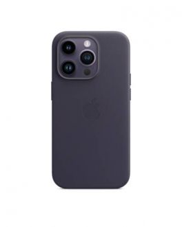 Etui do iPhone 14 Pro Apple Leather Case - atramentowy - zdjęcie główne