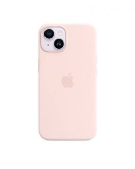 Etui do iPhone 14 Apple Silicone Case z MagSafe - kredkowy róż - zdjęcie główne