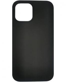 Etui do iPhone 12 Pro Max eSTUFF Silicone - Czarne - zdjęcie główne