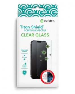 Szkło hartowane do iPhone 13 mini eSTUFF - Clear Antybakteryjne - zdjęcie główne