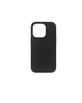 Etui do iPhone 14 Pro eSTUFF Magnetic Silicone - czarne - zdjęcie główne