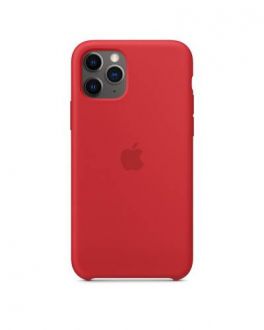 Etui do iPhone 11 Pro Apple Silicone Case - czerwone - zdjęcie główne