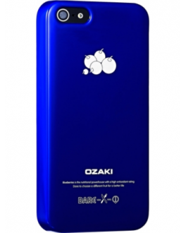 Etui do iPhone 5/5s/SE Ozaki O!coat Fruit - granatowe - zdjęcie główne