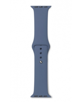 Pasek Apple Watch 38/41mm eStuff Silicone - niebieski - zdjęcie główne