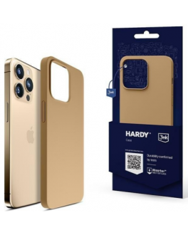 Etui do iPhone 14 Pro 3mk Hardy Case - Złote - zdjęcie główne