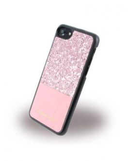 Etui do iPhone 7/8/SE 2020 TRUSSARDI Pro - różowe - zdjęcie główne