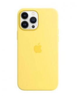 Etui do iPhone 13 Pro Max Apple Silicone Case z MagSafe - Lemon - zdjęcie główne