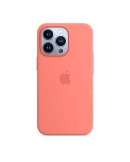 Etui do iPhone 13 Pro Apple Silicone Case z MagSafe - Róż Pomelo - zdjęcie główne